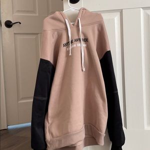 ☆ PINK WHITE HOODIE ☆